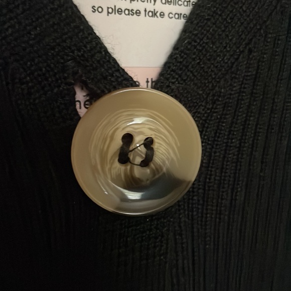 MissGuided Tall Rib Button Front Knit Midi Dress - Picture 6 of 6